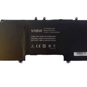 Bateria para Notebook Sony VGP-BPS41 - 3140 mAh 11.25 V Li-Ion, preta