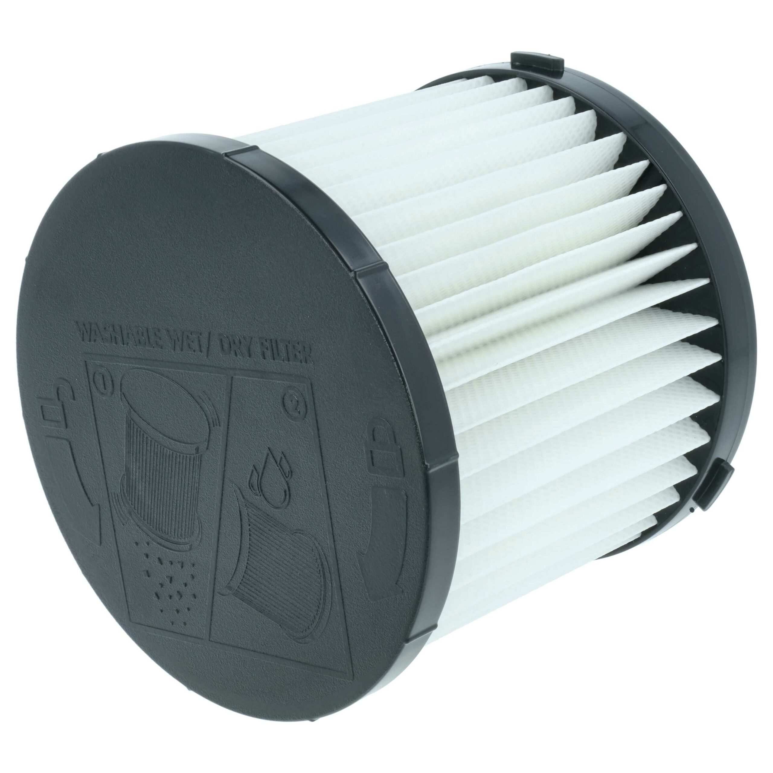 Filtro de Substituição vhbw para Aspirador Hart HAVF01 / Ryobi, Preto e Branco - Image 4