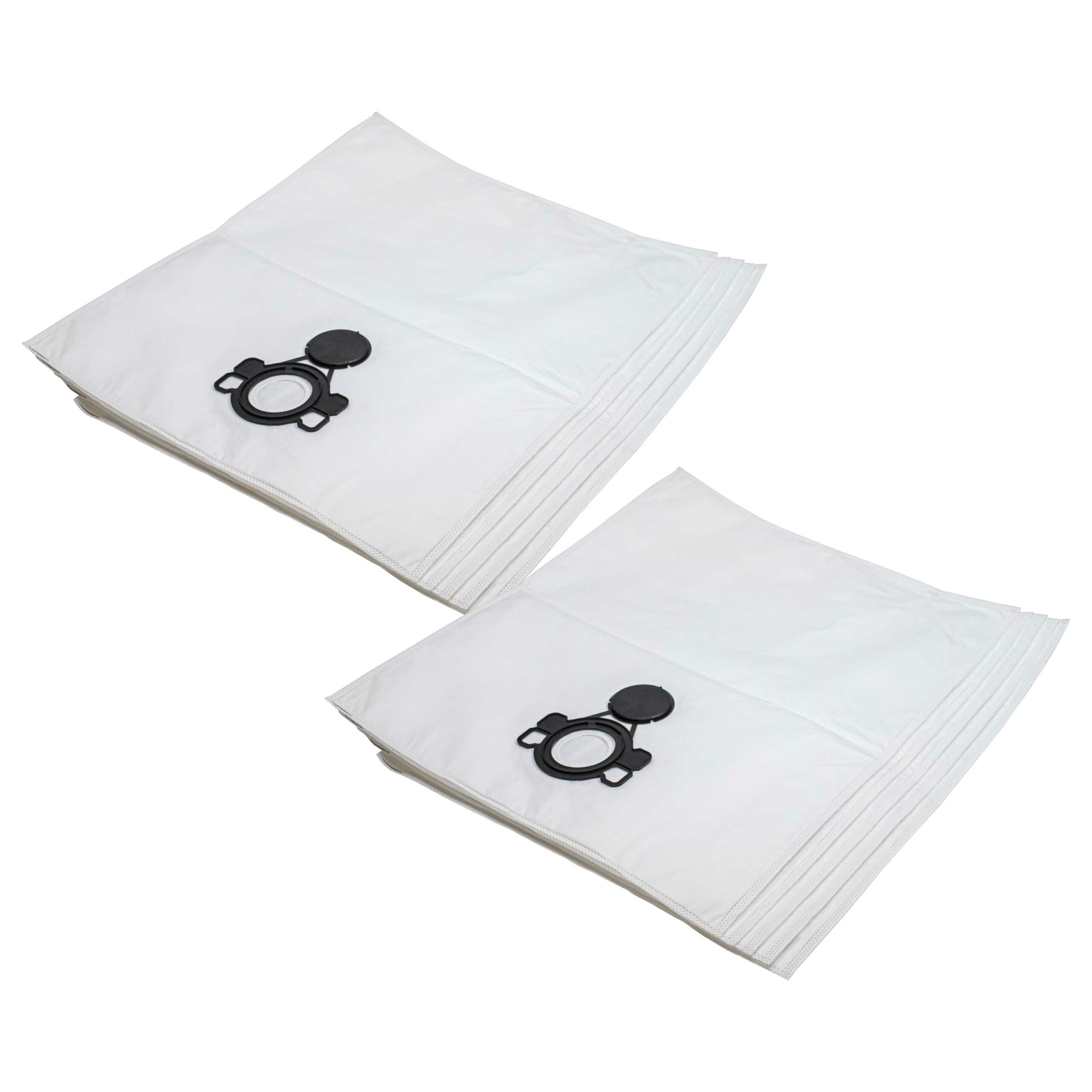 10x Sacos para Aspirador compatíveis com Mirka 842028044518, 8999700211 - Microfibra vhbw
