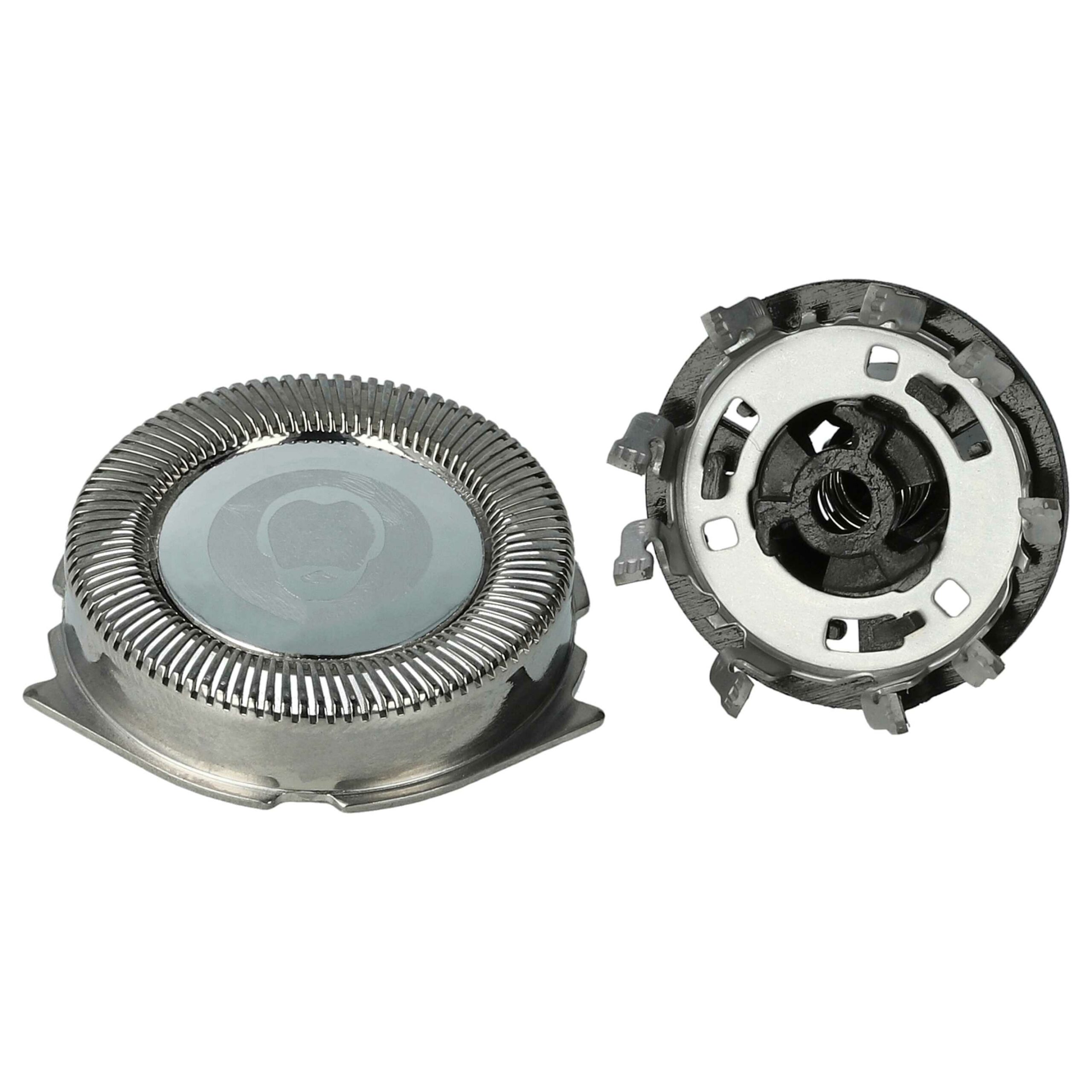 3x Cabeças de Corte para Raspadeira Philips RQ11, RQ32 - vhbw, Prata - Image 3