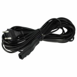 Cabo de Alimentação para Aspirador Vorwerk Kobold 200, VK 200 - 10 m vhbw