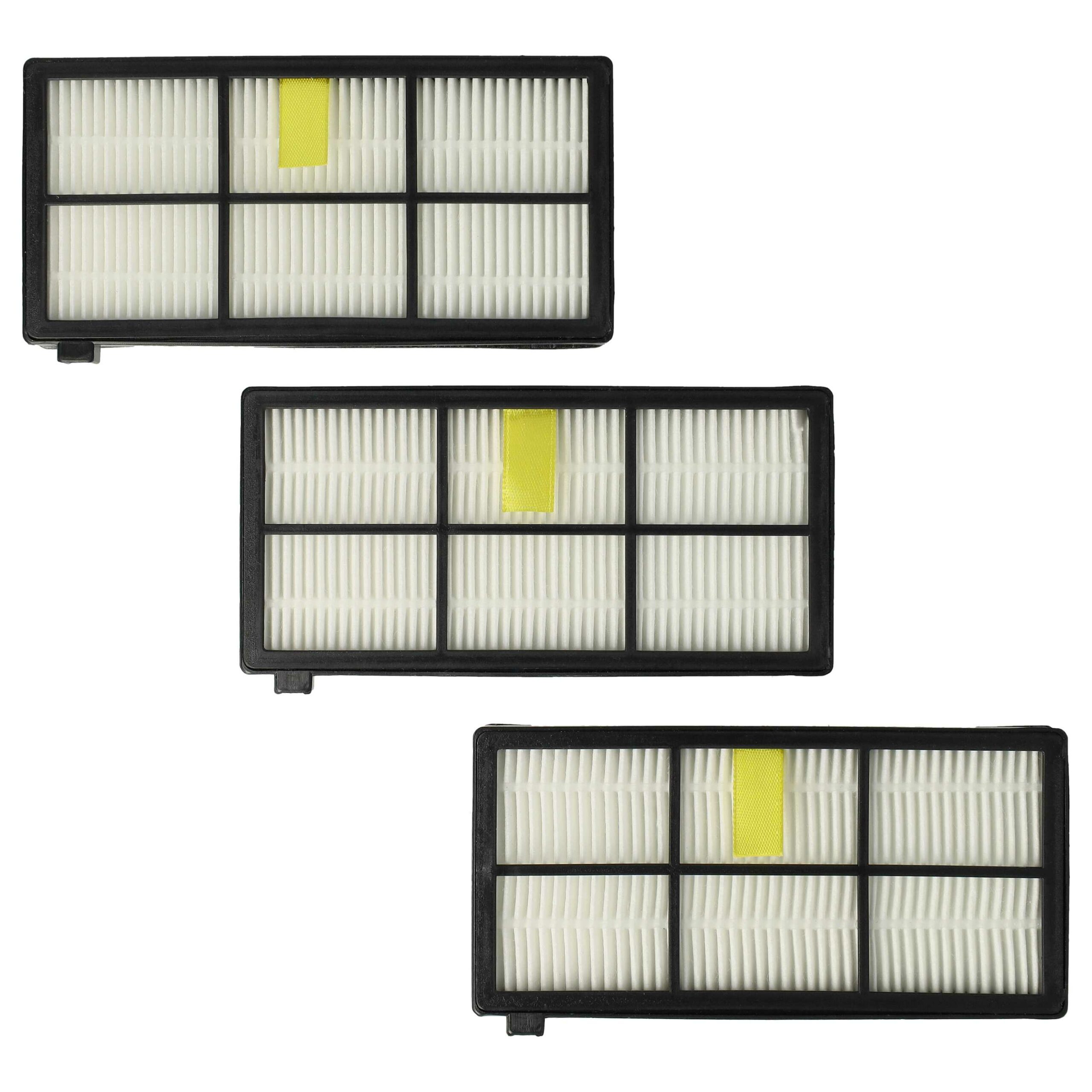 3x Filtros para iRobot Roomba 866, 876, 886, 900 - vhbw