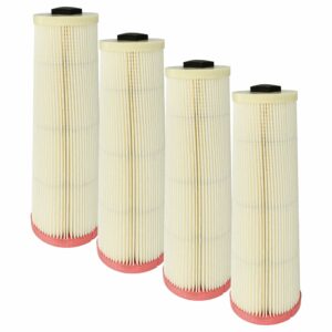4x Filtros de Substituição vhbw para Aspirador Dustcontrol, Classe HEPA 13