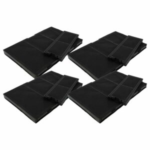 8x Filtro de Carvão Ativado Compatível com Alapure HFK8700 - vhbw