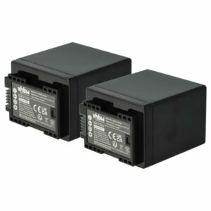 Bateria vhbw 2x para Câmara Canon BP-745, BP-727 - 4450 mAh 3.6 V Li-Ion