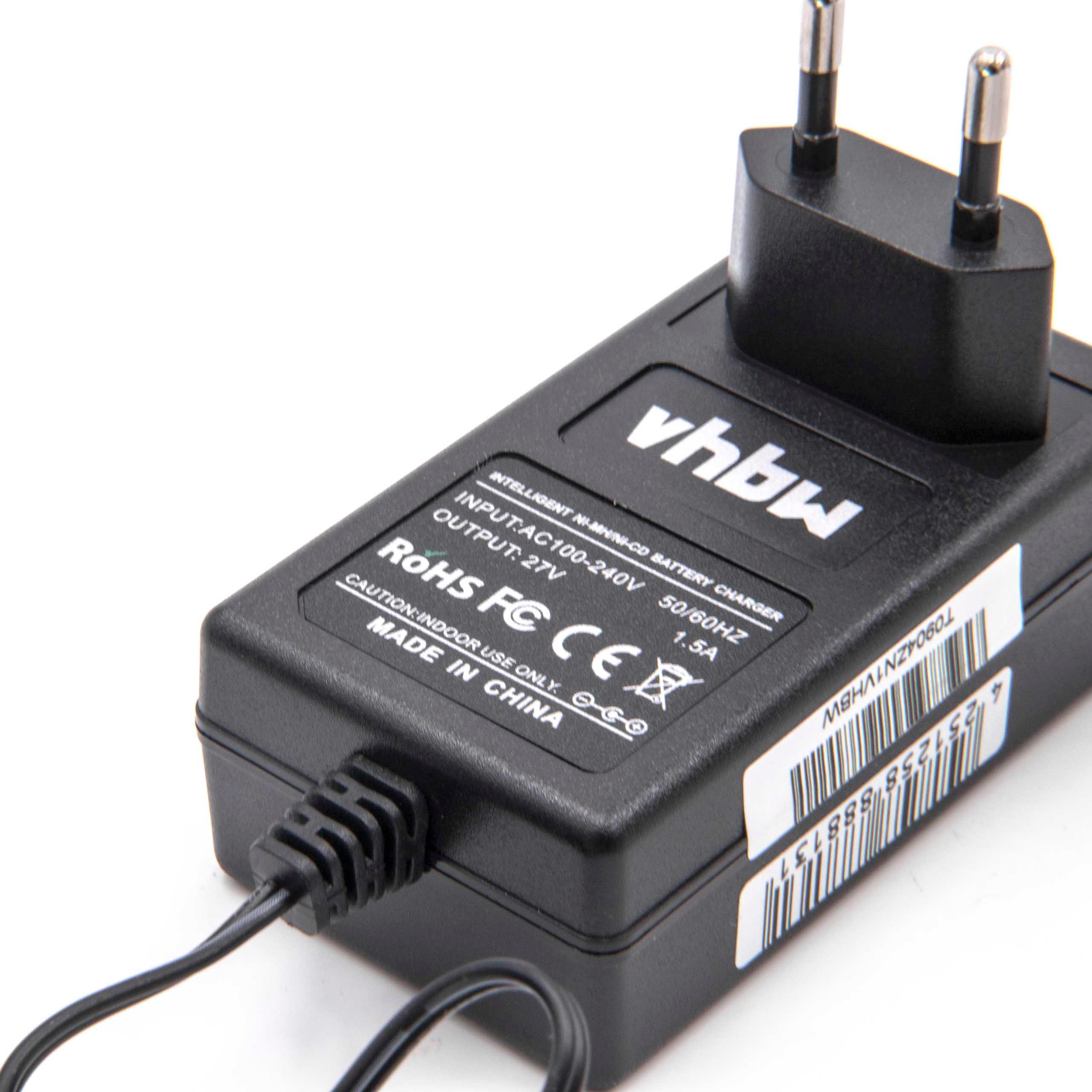 Carregador vhbw para Baterias Klauke, Makita 1433 e Ferramentas - Ni-Cd, NiMH, 1.5A - Image 3