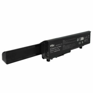 Bateria para Portátil Dell - Compatível 312-0196, 0W077P, A3582354, A3582355, 312-0186 - 6600 mAh 11.1 V Li-Ion