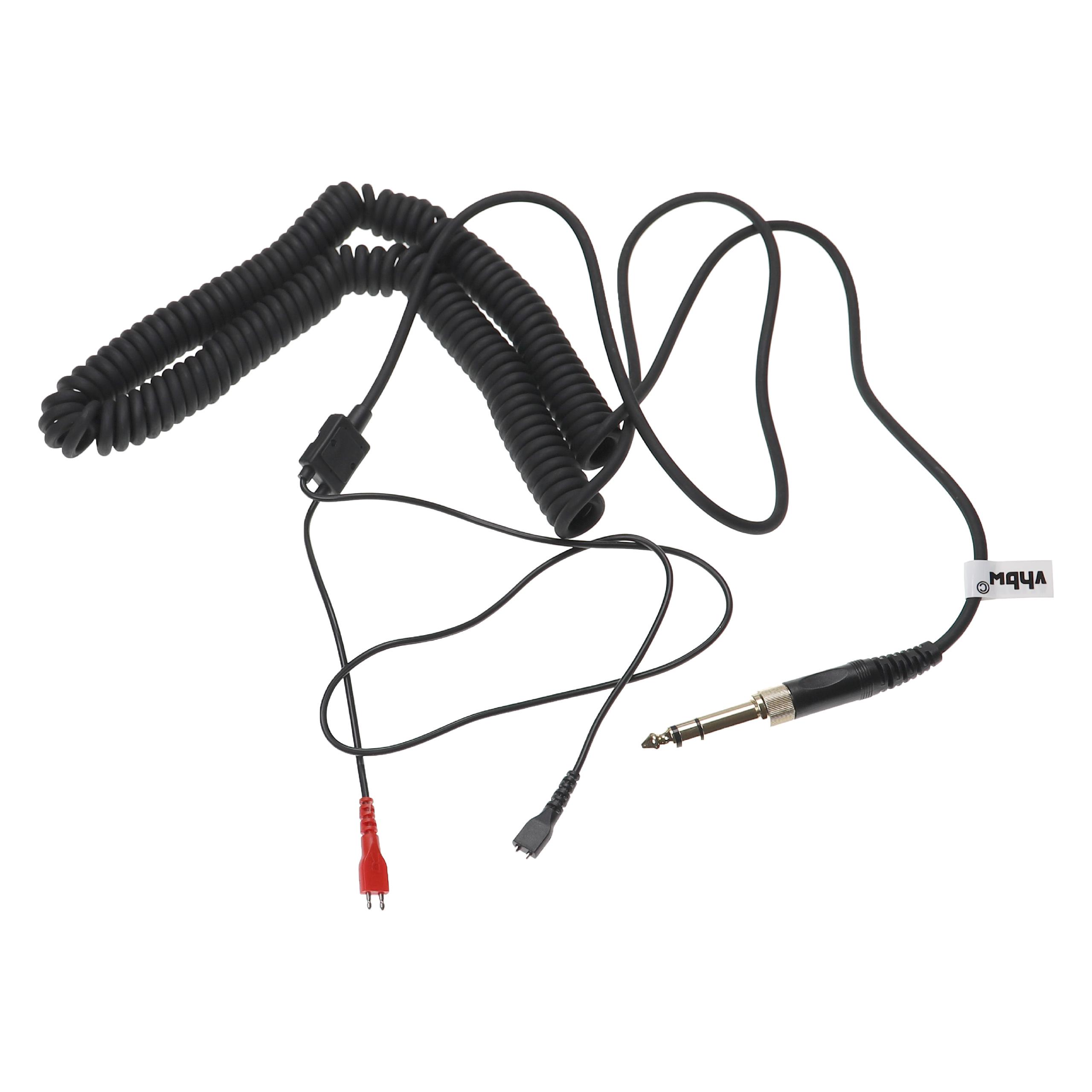 Cabo de Áudio para Auscultadores Sennheiser HD580, 400 cm, com Adaptador 6.3 mm - Image 3