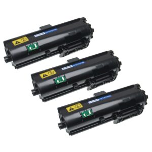 Pack 3x Toner Compatível Kyocera TK-1150 para Impressoras Kyocera - Preto