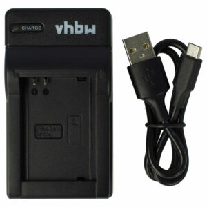 Carregador de Bateria USB-C + Cabo USB-C para Câmara Digital Samsung NX200 - 0,5 A