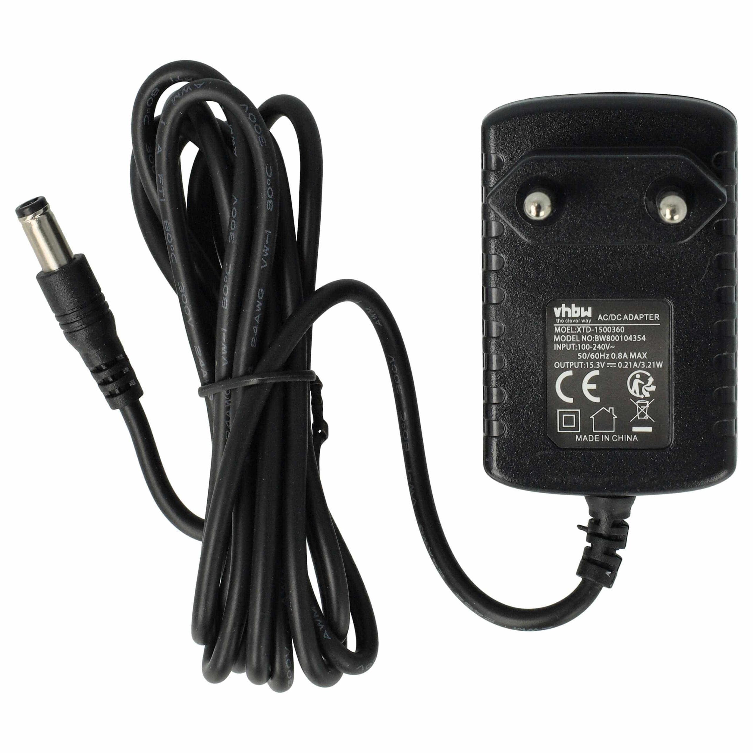 Adaptador de Alimentação de Rede vhbw para Black & Decker HKA-15321 - 150 cm - Image 3