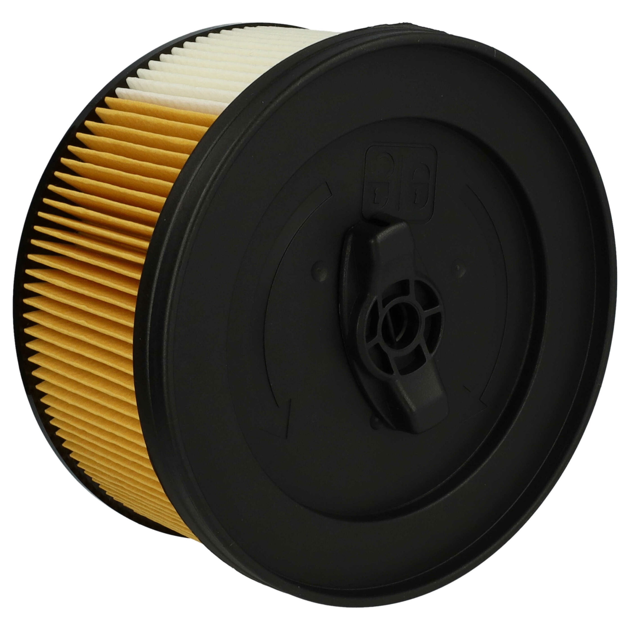 Pack 3x Filtro de Cartucho vhbw para Aspirador Kärcher 6.414-960.0, Preto/Amarelo - Image 3