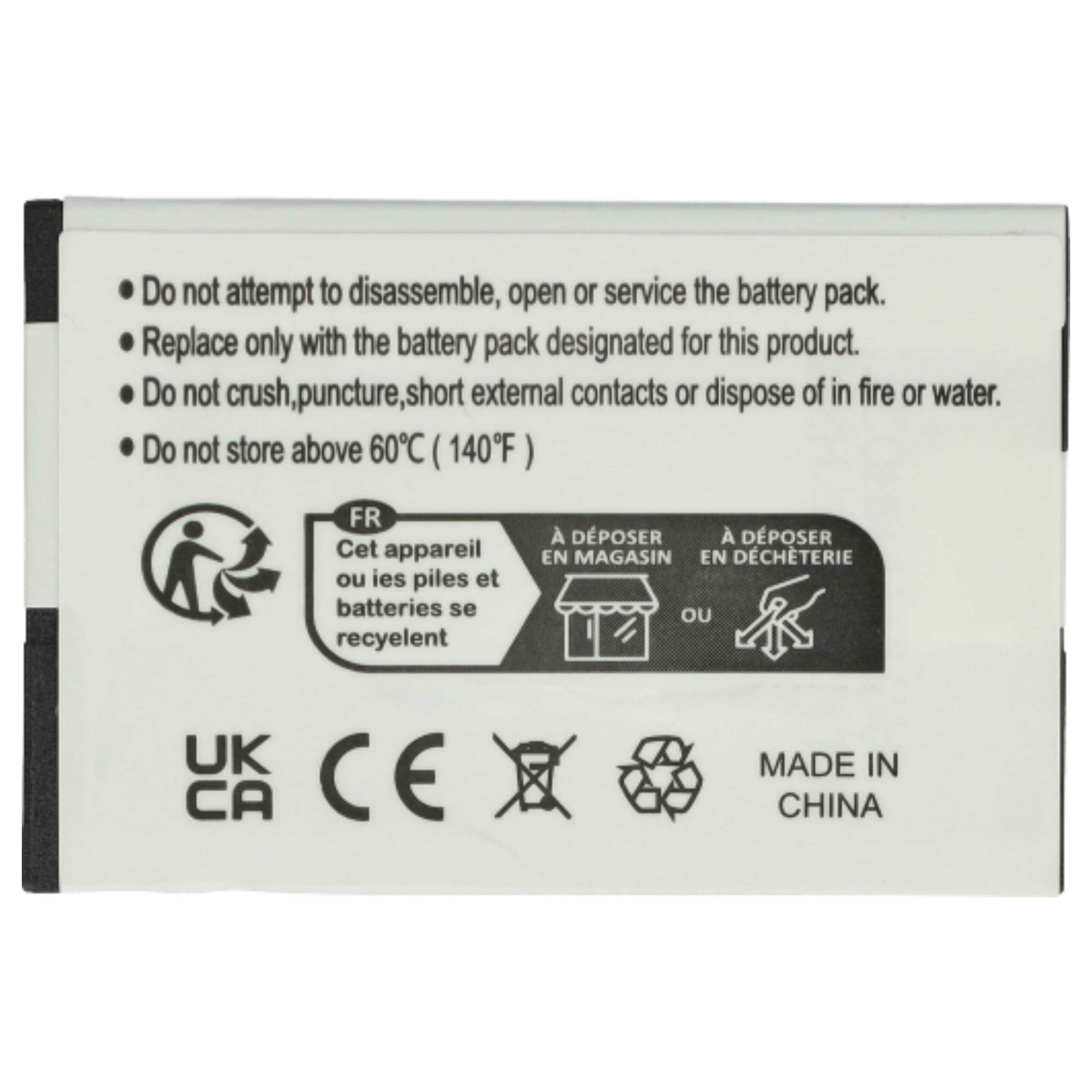 3x Bateria vhbw para Siemens S30852-D2152-X1 - Telefone Gigaset DECT - 950 mAh 3.7V Li-Ion - Image 4