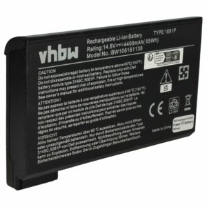 Bateria para Notebook Dell 1691P, 312-0009, 312-3250, 312-0028, 3149C - 4400 mAh 14.8 V Li-Ion