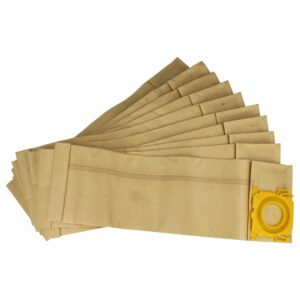 10x Sacos para Aspirador Sebo 5093ER, 5093N, 5093LS - vhbw Papel