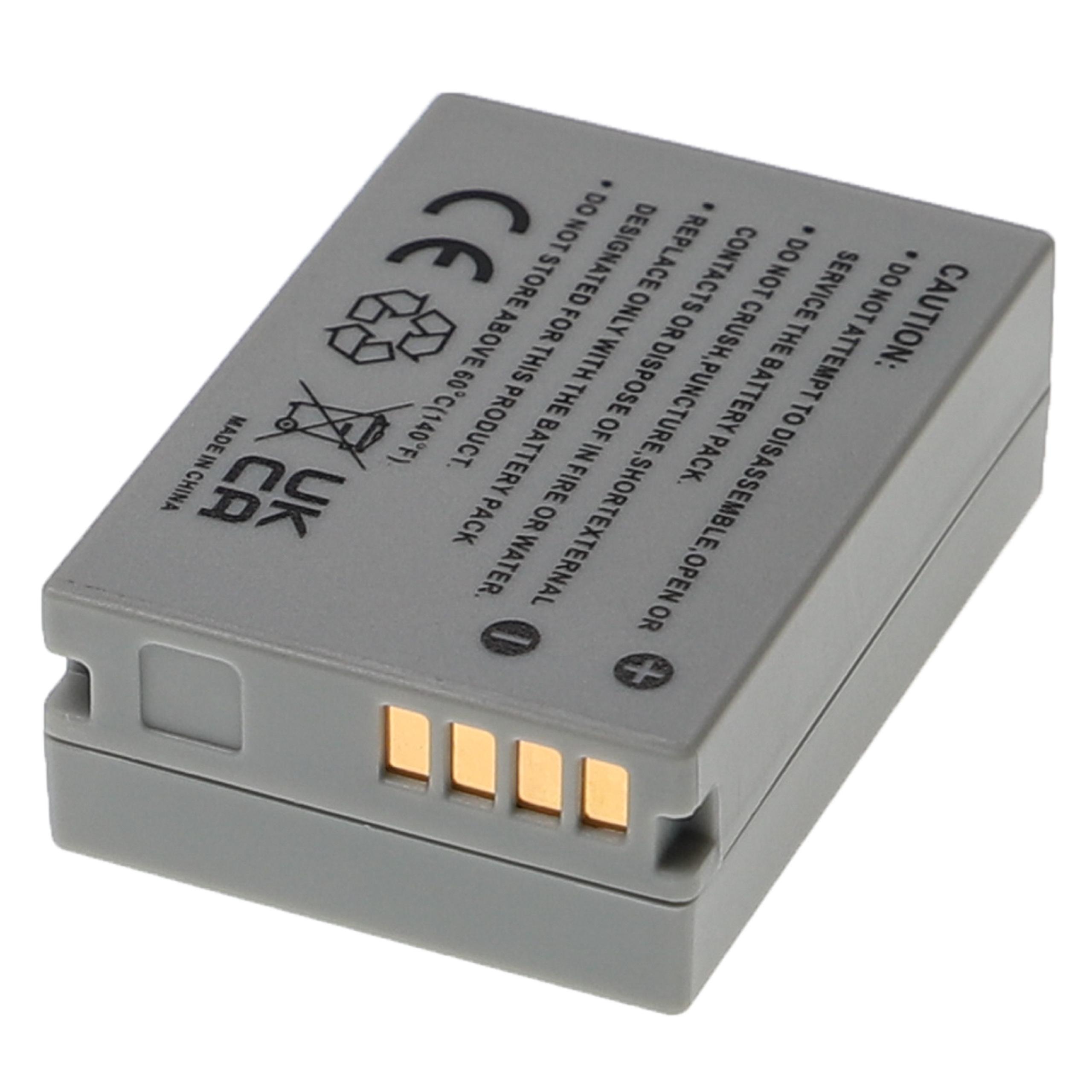 2x Bateria EXTENSILO NB-10L para Canon - 800mAh, 7.4V, Li-Ion - Image 3
