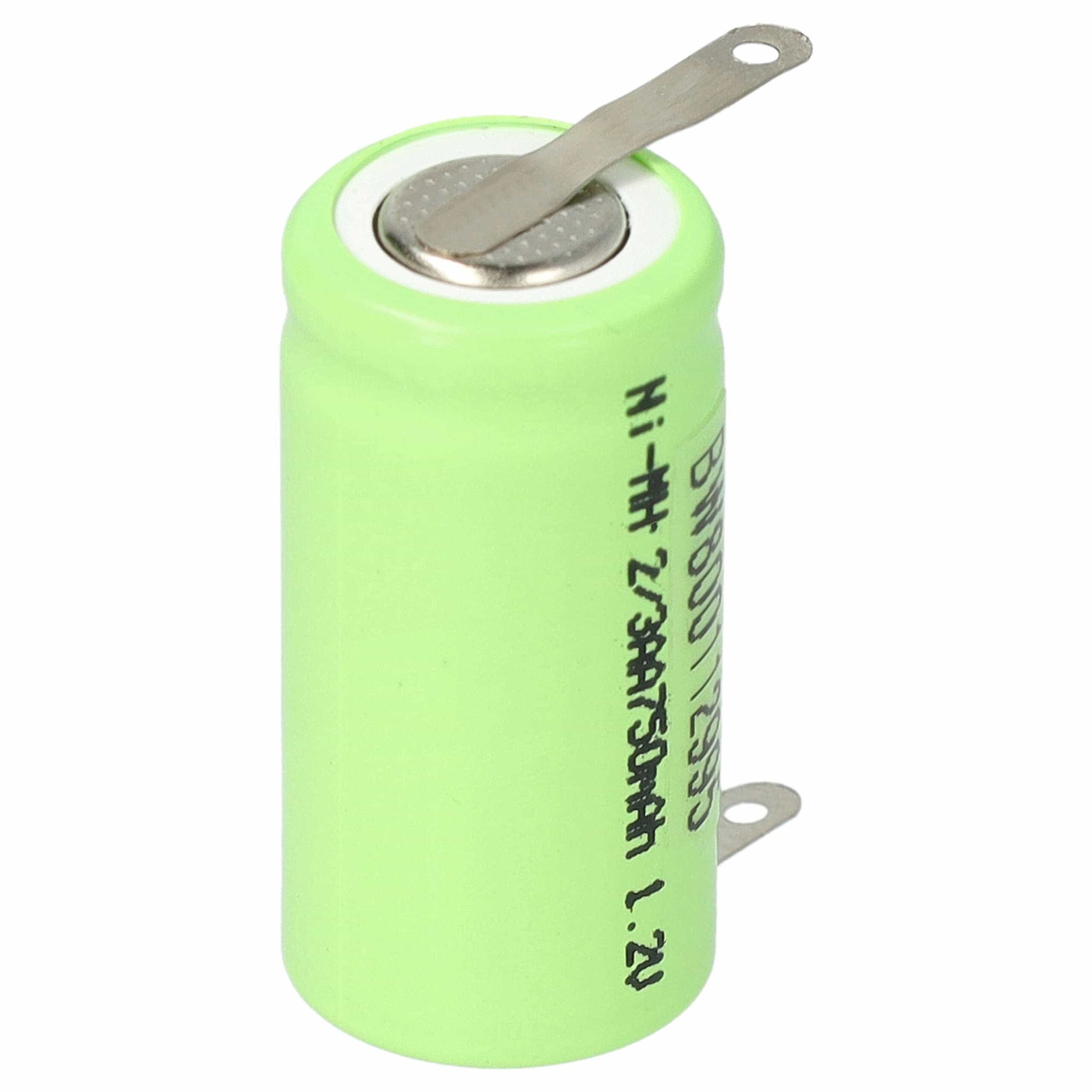 Bateria NiMH 2/3AA 750 mAh 1.2V vhbw - Pack 10 Unidades para Modelos RC - Image 3