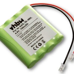 Bateria Universal vhbw 700 mAh 4.8 V NiMH - Substitui 4x AAA Micro