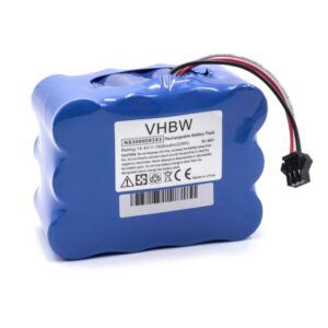 Bateria vhbw 14,4V 1500mAh NiMH para aspiradores Cleanna, Klarstein, Hoover e compatíveis