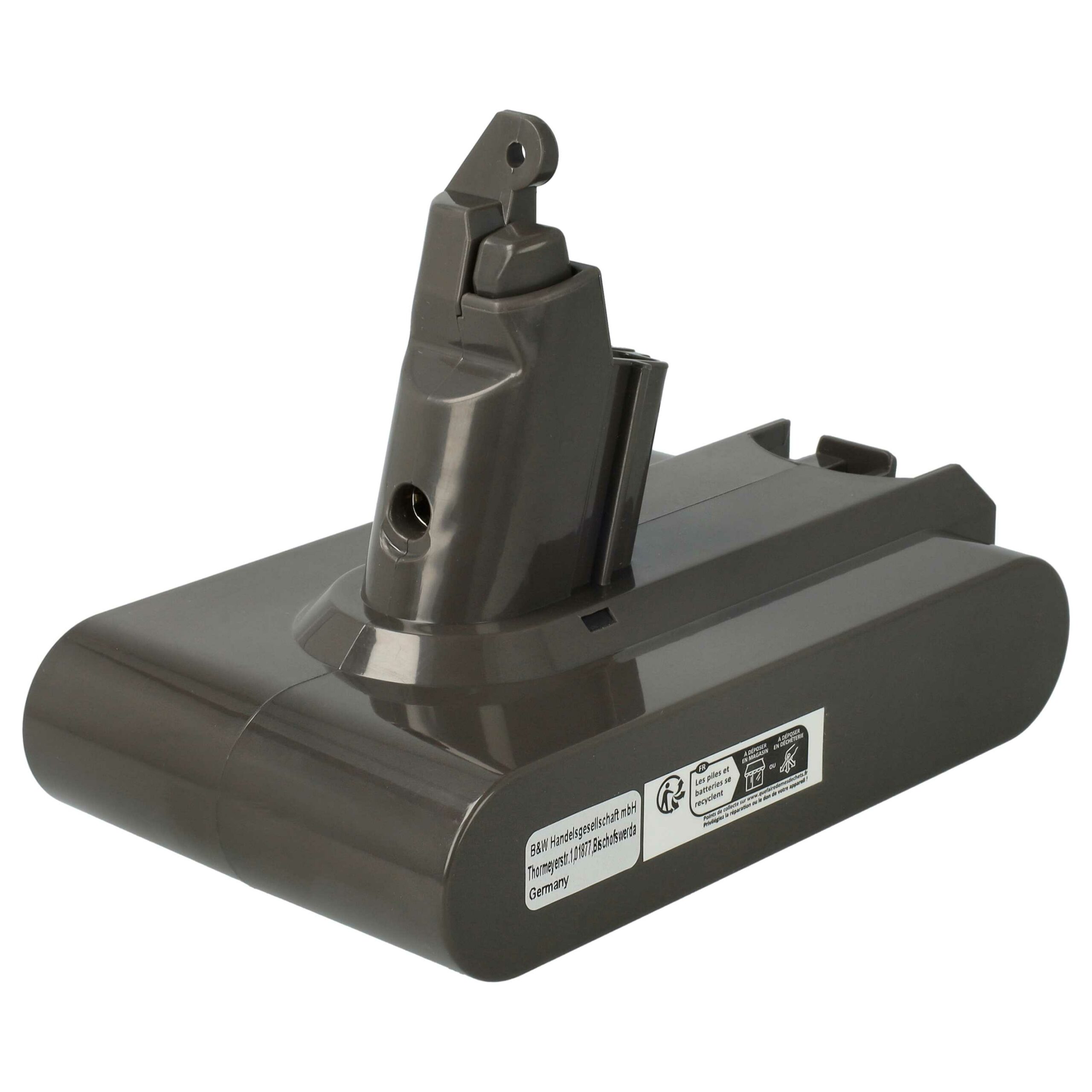 Bateria EXTENSILO para Dyson 21.6V 2500mAh Li-Ion (61034-01, 965874-01, 205794-01/04) - Image 2