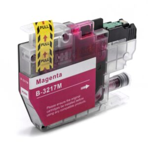 Cartucho de Tinta Compatível Brother LC3217M Magenta 12 ml com Chip vhbw
