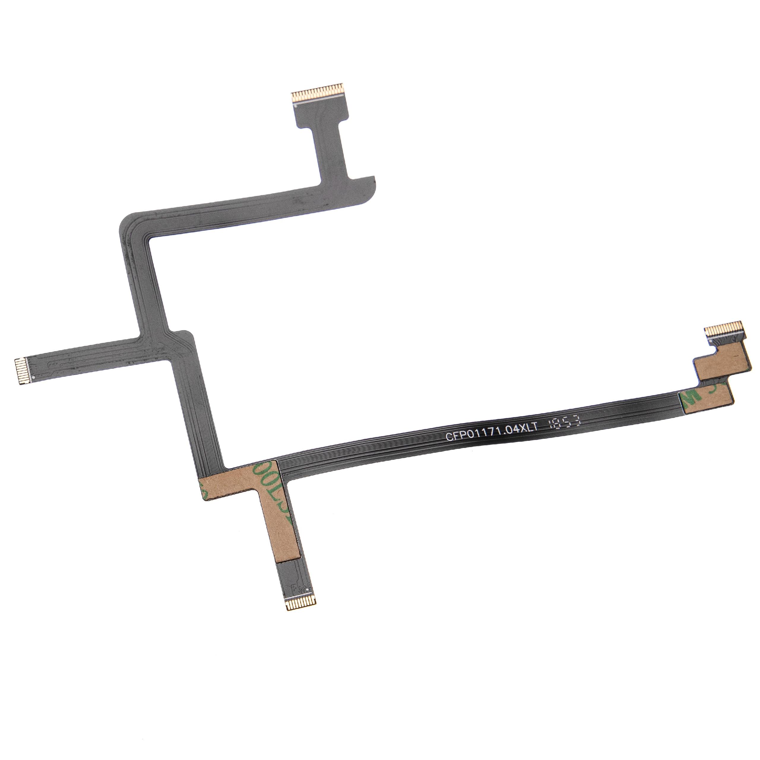 Cabo Flex para DJI Phantom 3 Standard - Peça Gimbal nº 85 vhbw com Fita Dupla Face