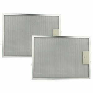 2x Filtro de Graxa em Metal Compatível com AEG 4055107017, 50273708003 - vhbw