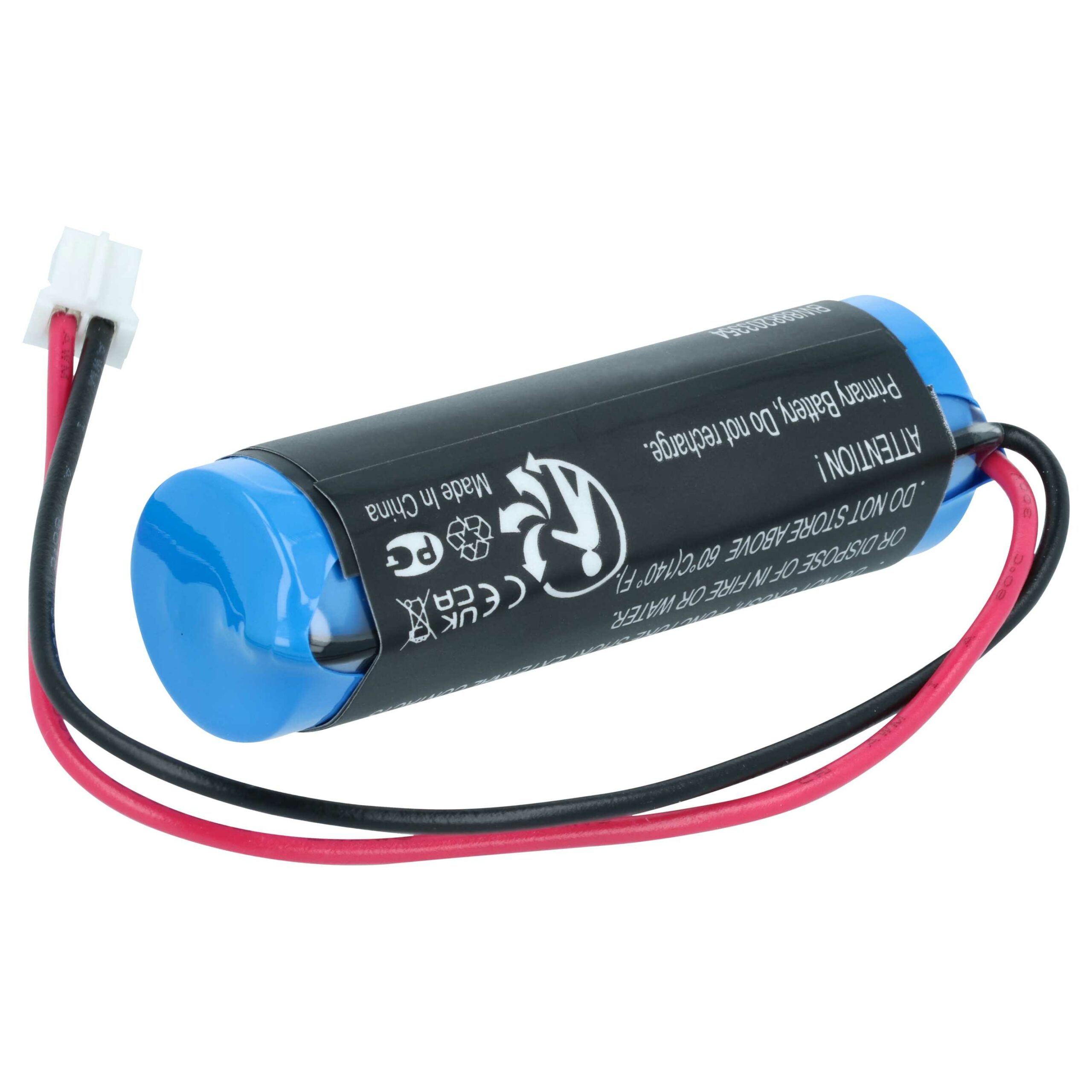 Bateria vhbw 10x para Detetor de Gás Dräger 8326856, 8326186 - 2700 mAh 3.6 V Li-SOCl2 - Image 2