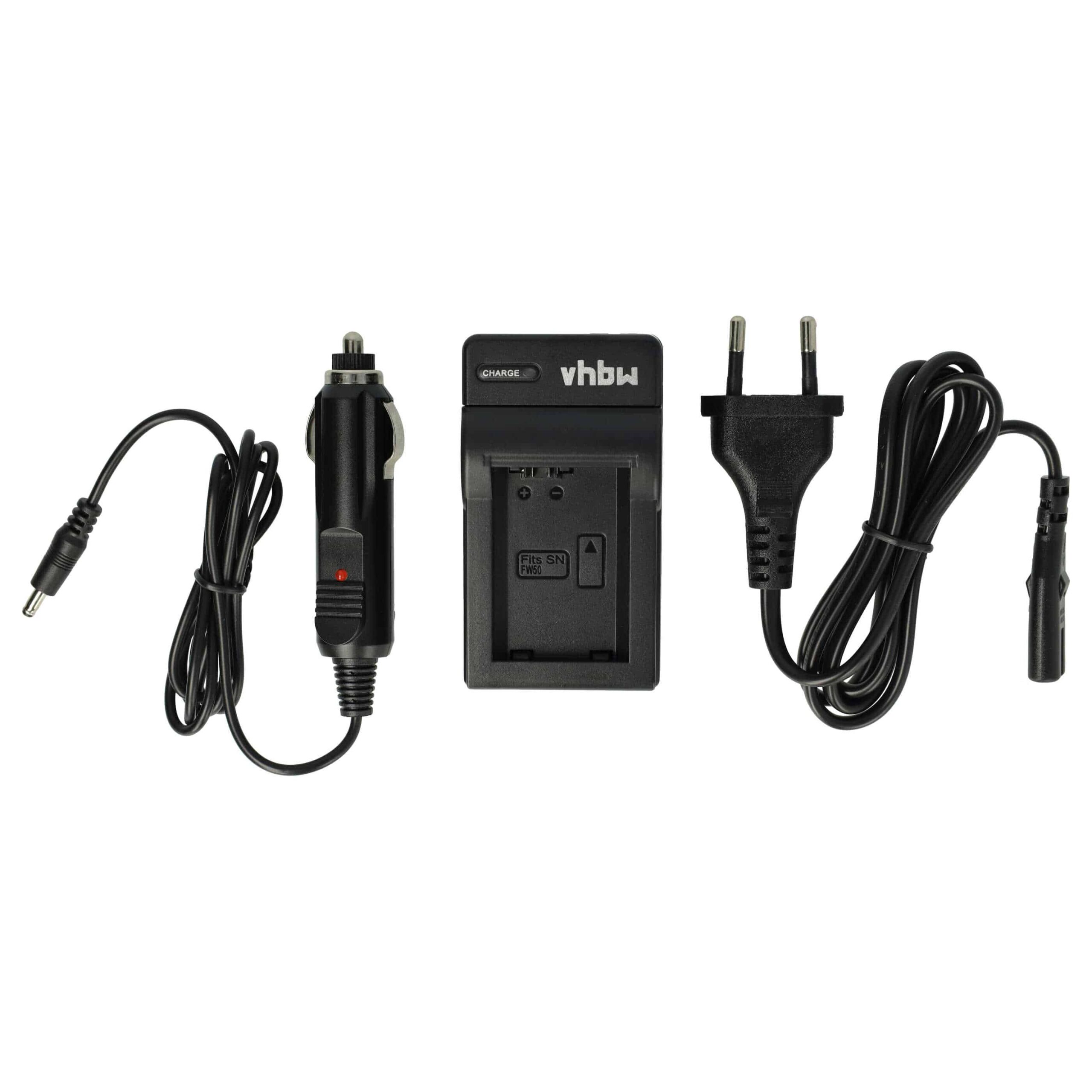 Carregador de Baterias para Sony NEX-6Y - 8.4 V, 0.6 A (vhbw)