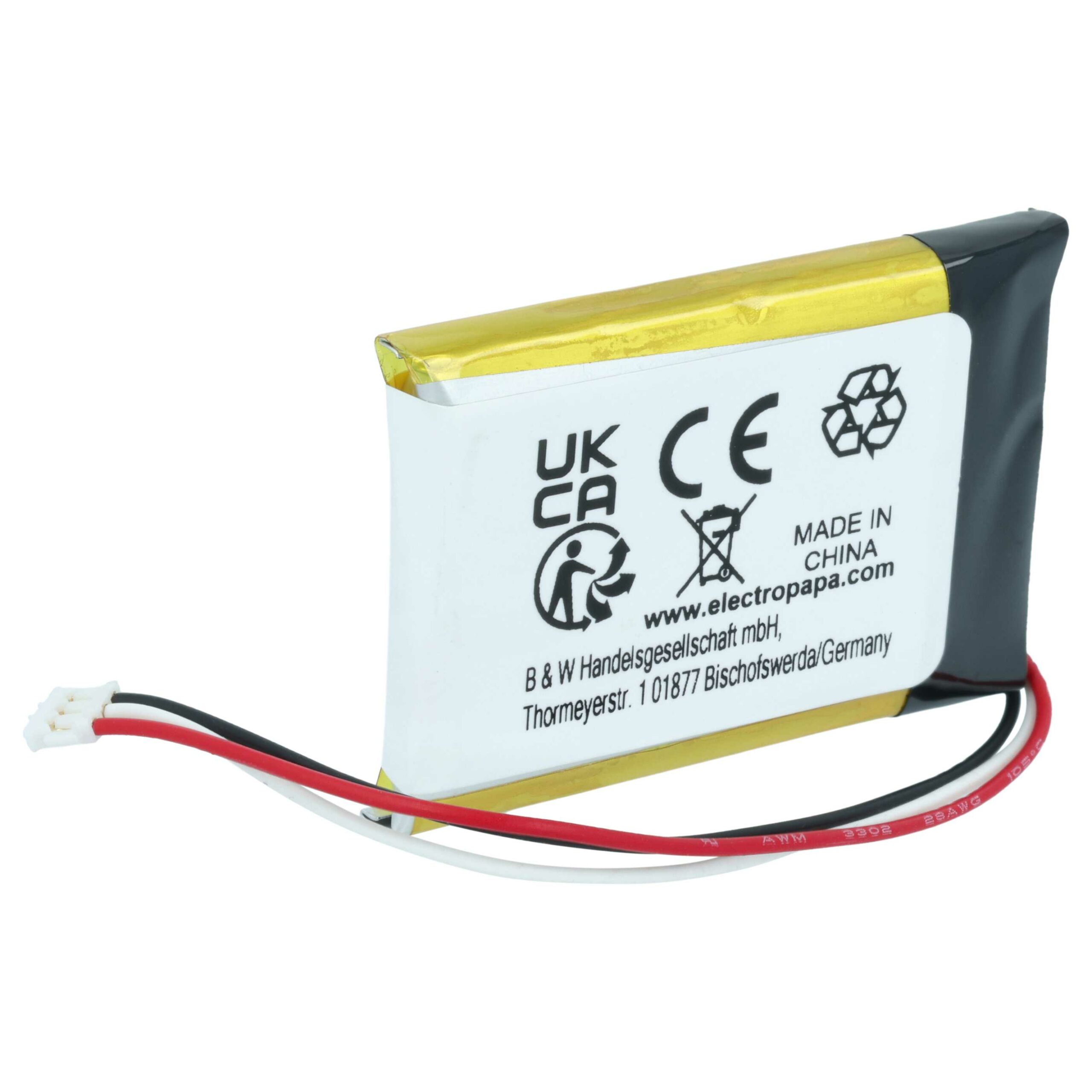 Bateria vhbw para Phonak IP462539 - 300 mAh 3.7 V Li-polímero - Image 2