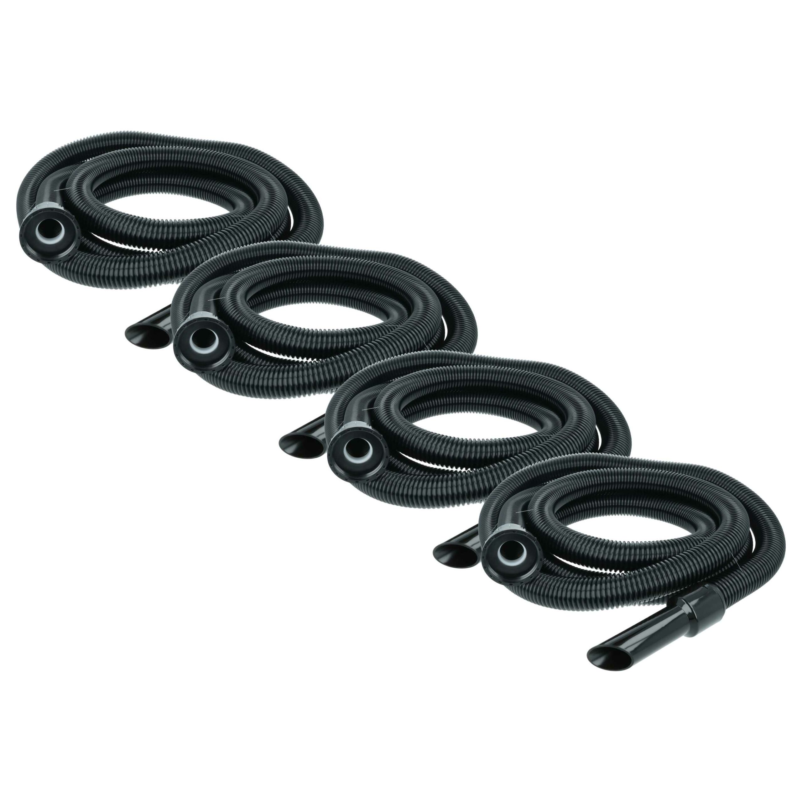 4x Mangueira de substituição Numatic 601101 para aspirador Numatic, 3,5m - Conector 32 mm