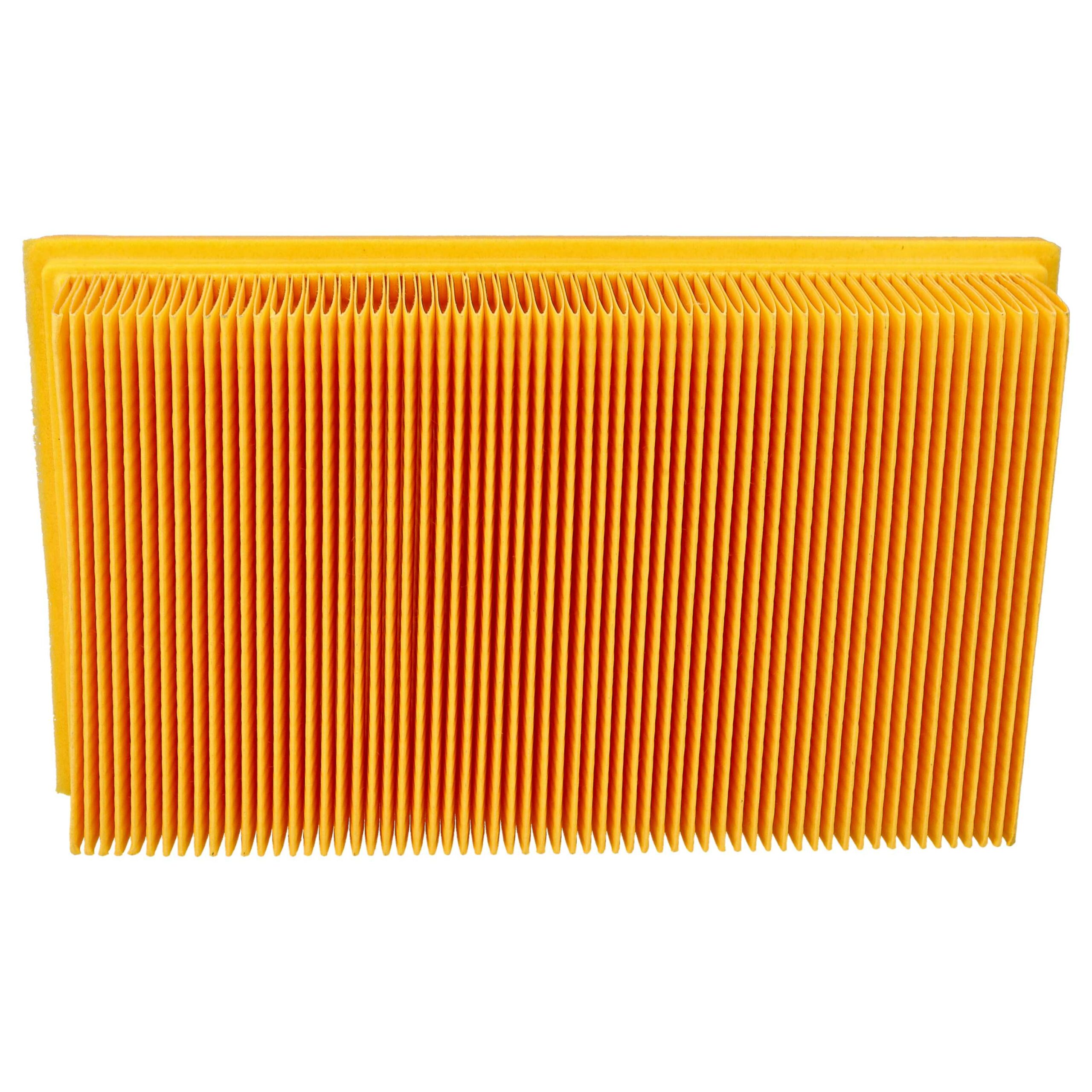 2x Filtro Plissado Plano vhbw Compatível com Bosch 607432033 - Image 3