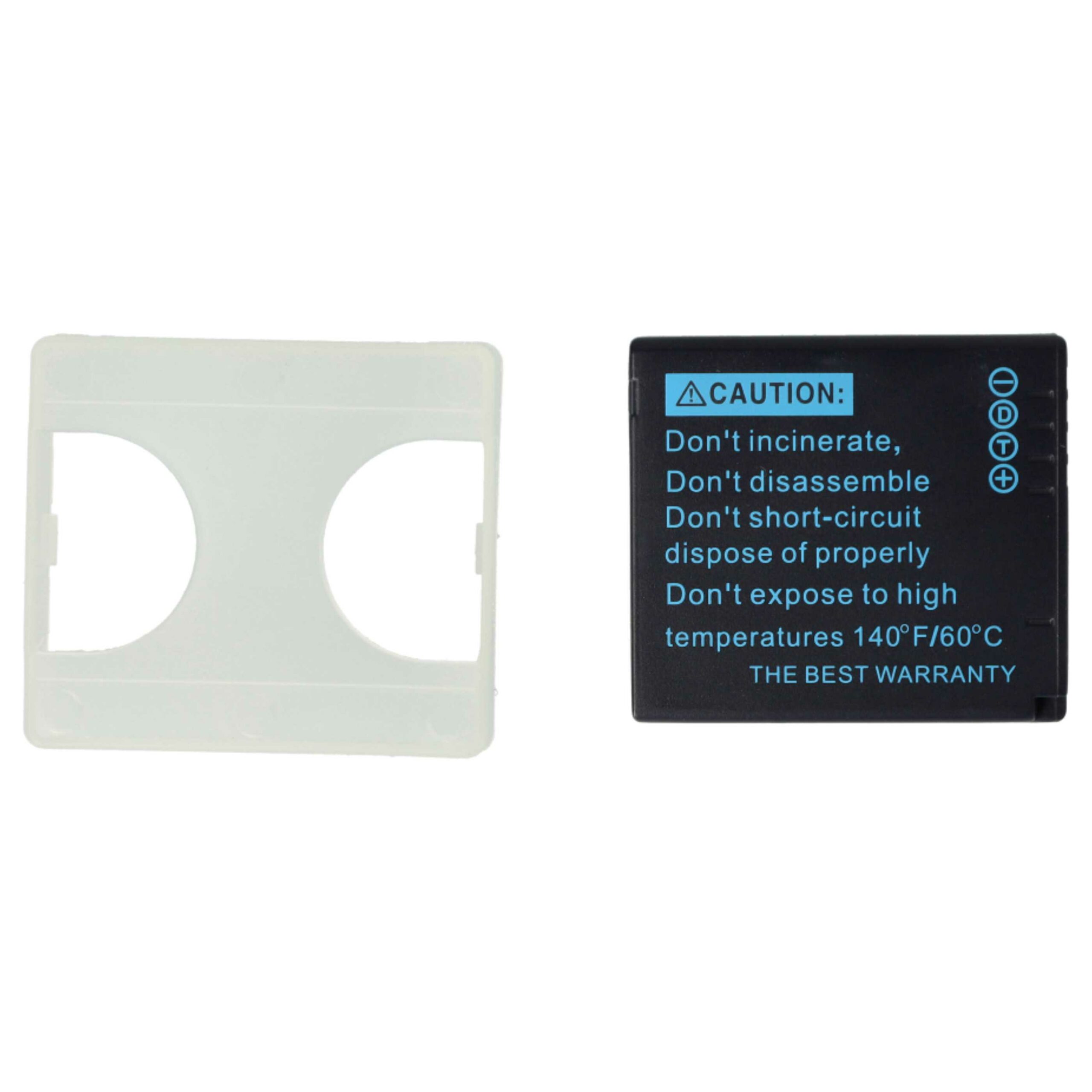 Pack 3x Bateria vhbw DMW-BCF10E / DMW-BCF10 1000mAh 3.6V Li-Ion para Panasonic - Image 4