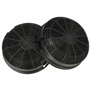 2x Filtro de Carvão Ativado para AEG 4055046520, 50292969008 - Privileg - 15,3 cm