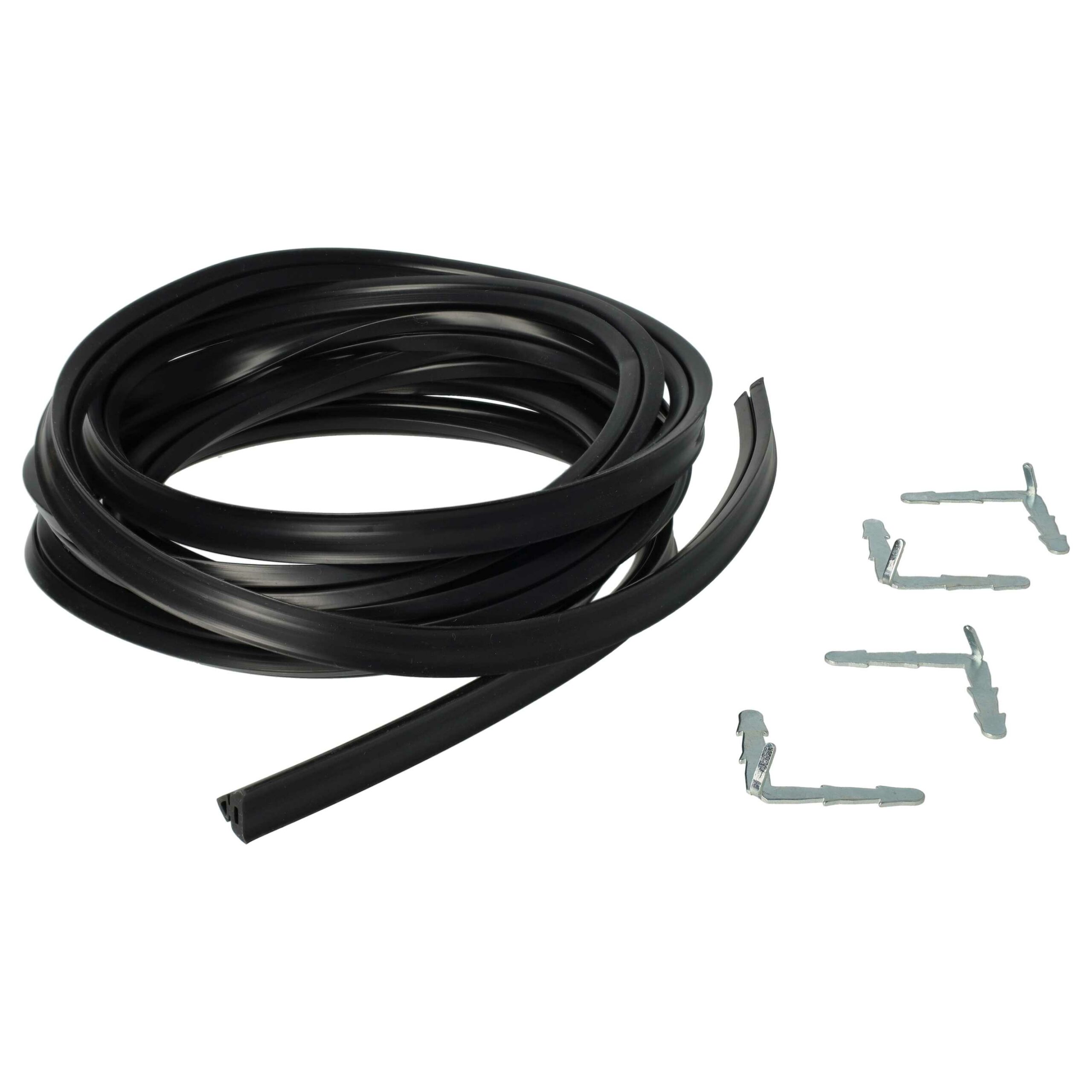 Vedante Universal para Porta de Forno com Ganchos de Canto Angulados vhbw - 3 m Preto - Image 3
