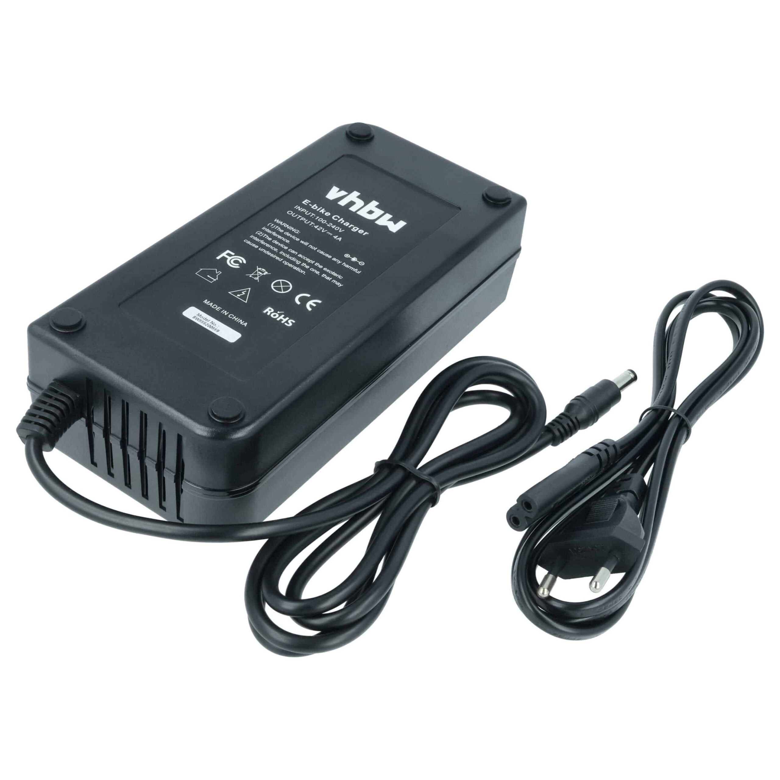 Carregador compatível vhbw para Prophete Alu Trecking E-Bike - Ficha redonda, 4,0 A - Image 2