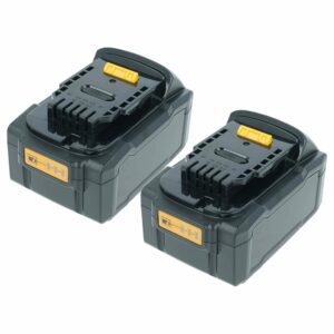 Bateria vhbw para Dewalt DCB182, DCB180, DCB181 - 18V, 5000 mAh, Li-Ion (Pack com 2 unidades)