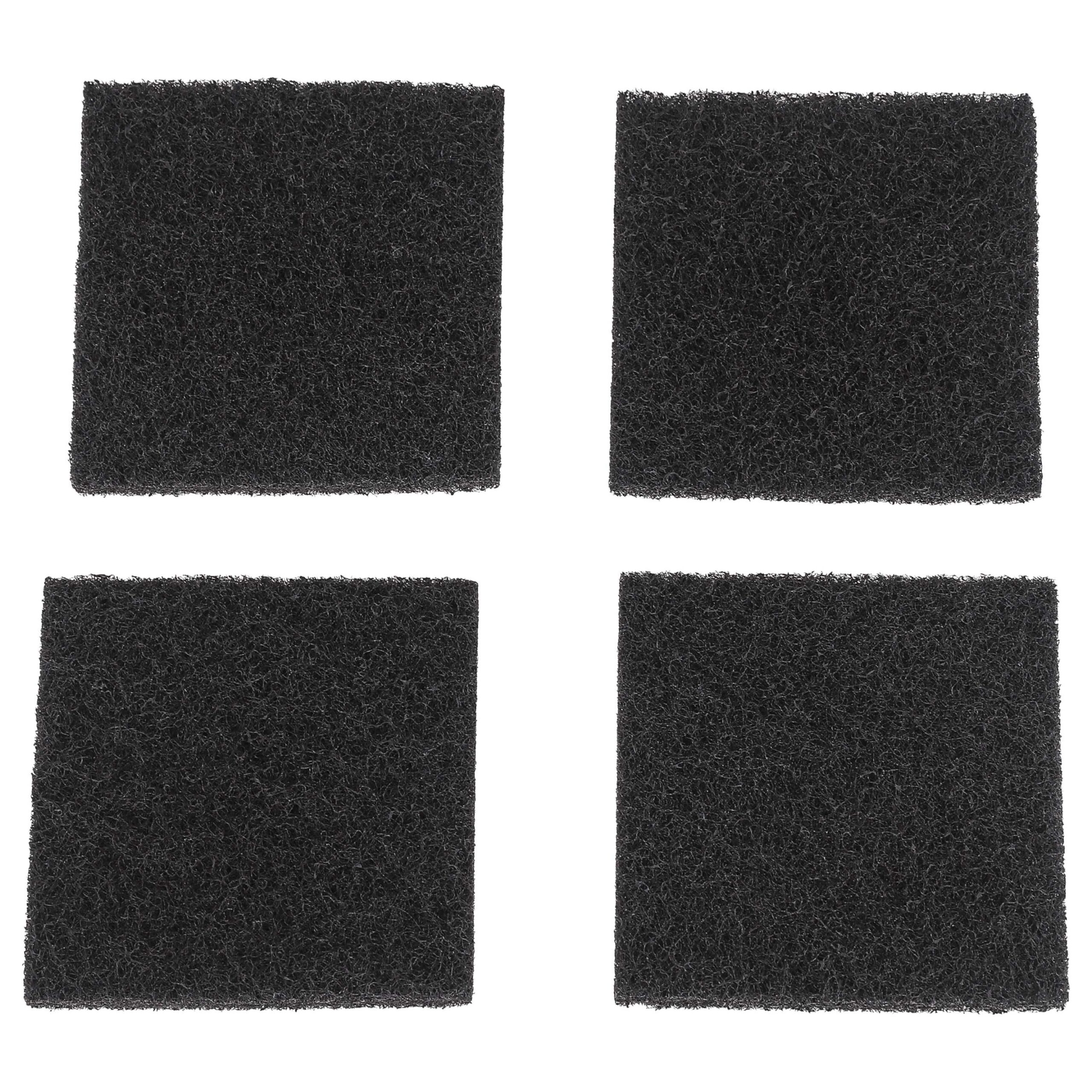 Pack de 12 Filtros de Carvão Ativado vhbw para Caixas de Lixo e Resíduos NABER (9.5 x 9.5 x 1 cm) - Image 4