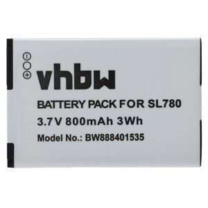 Bateria compatível Siemens S30852-D2152-X1 para Gigaset – 800 mAh 3.7 V Li-Ion
