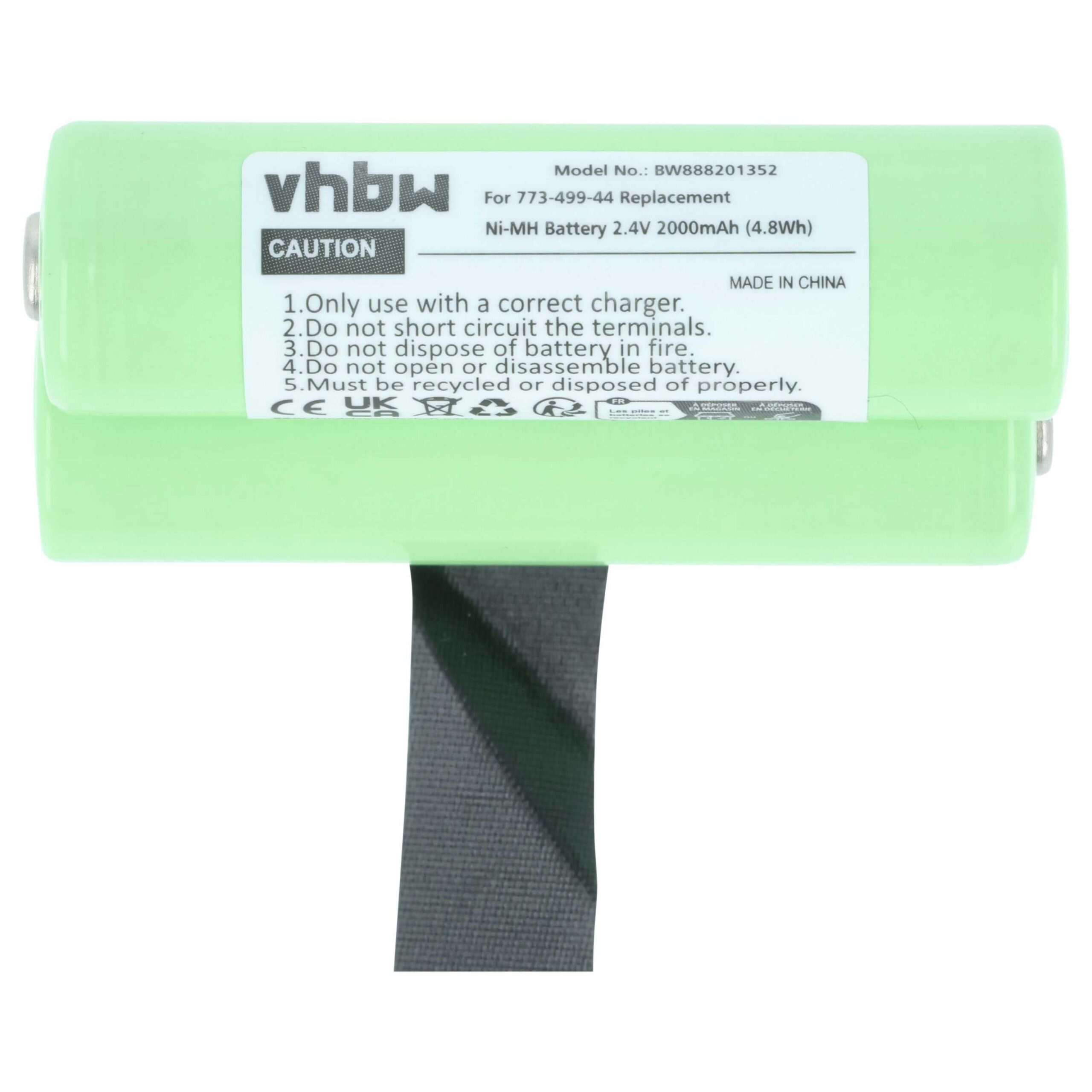 Bateria de Substituição para Telecomando Industrial Demag 773-499-44 - 2000 mAh - Image 3