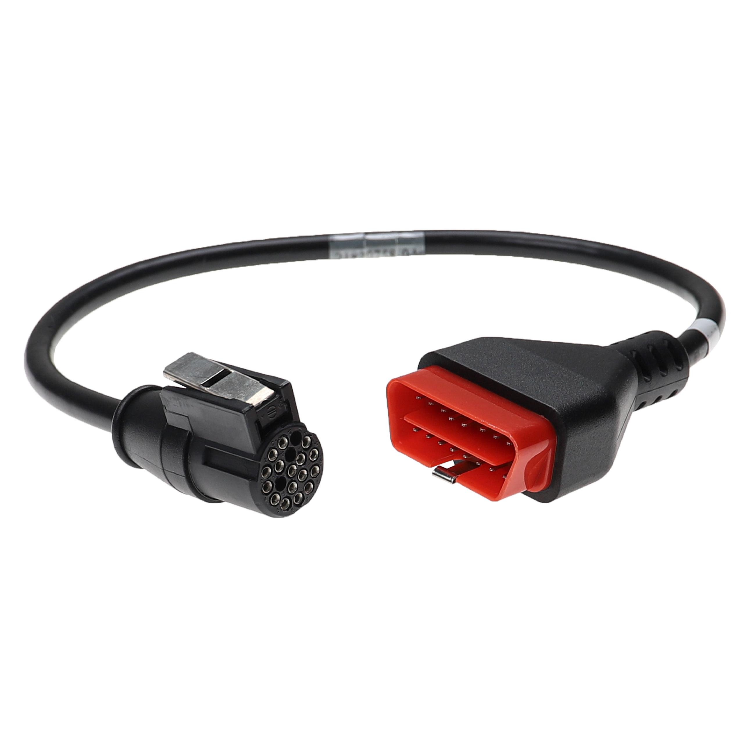 Adaptador OBD2 vhbw - Conector 19 pinos para 16 pinos OBD2 (Renault, Dacia) - Image 3