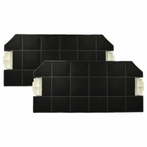 2x Filtro de Carvão Ativado de Substituição para Coifa Bosch DHZ3300 - 49,6 x 23 x 3 cm