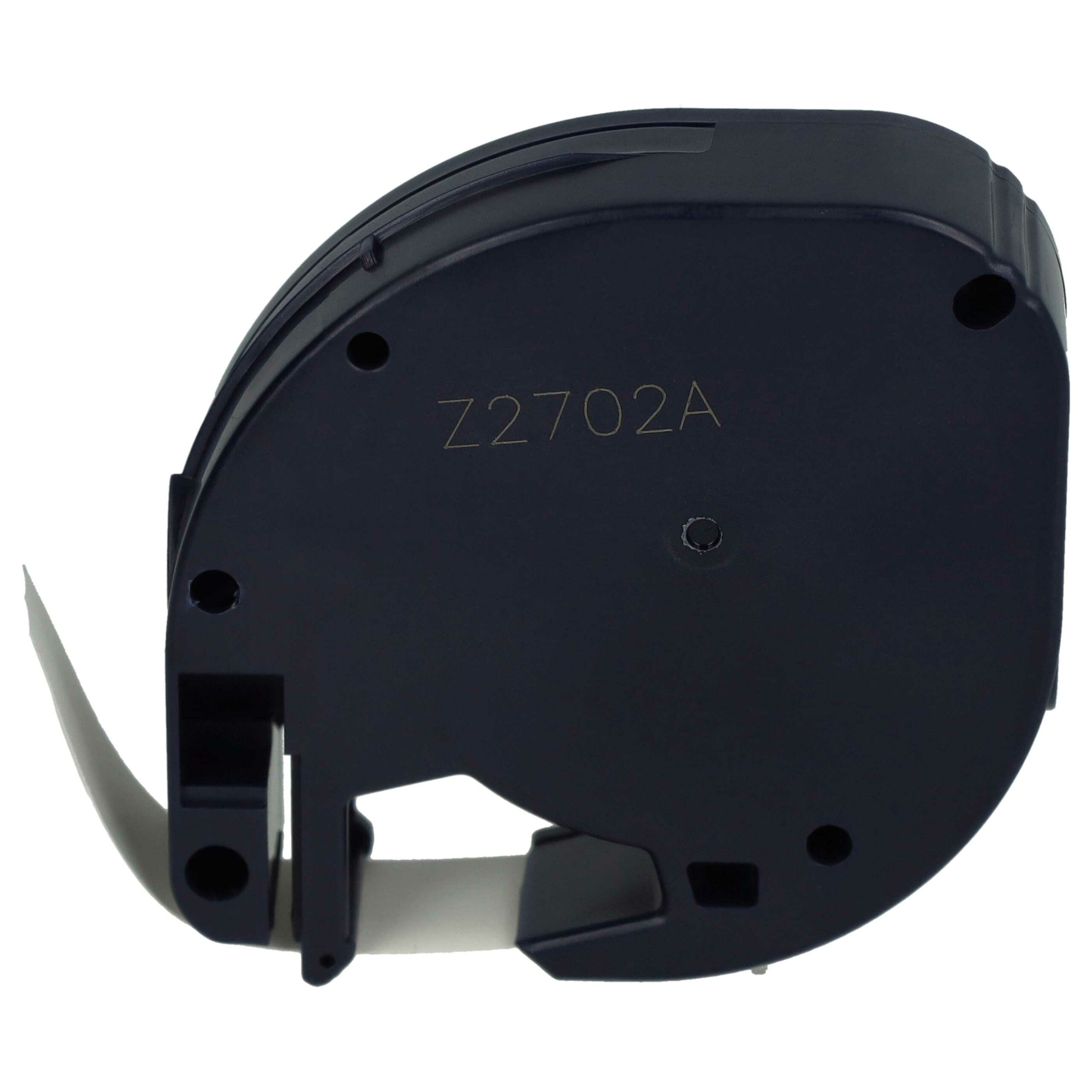 2x Fita Etiquetadora Plástico Compatível Dymo S0721660, 91221 - 12 mm Preto sobre Branco - Image 2