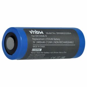 Bateria de Lítio vhbw CR17450E-R Universal - 2400 mAh 3V