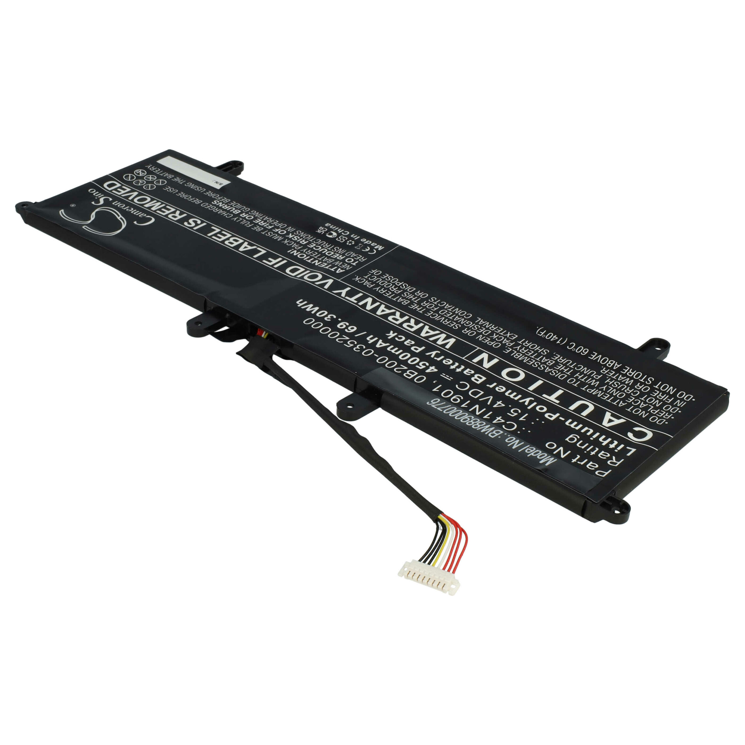 Bateria para Portátil Asus vhbw - Substituição C41N1901 - 4500 mAh 15.4V Li-polymer - Image 4