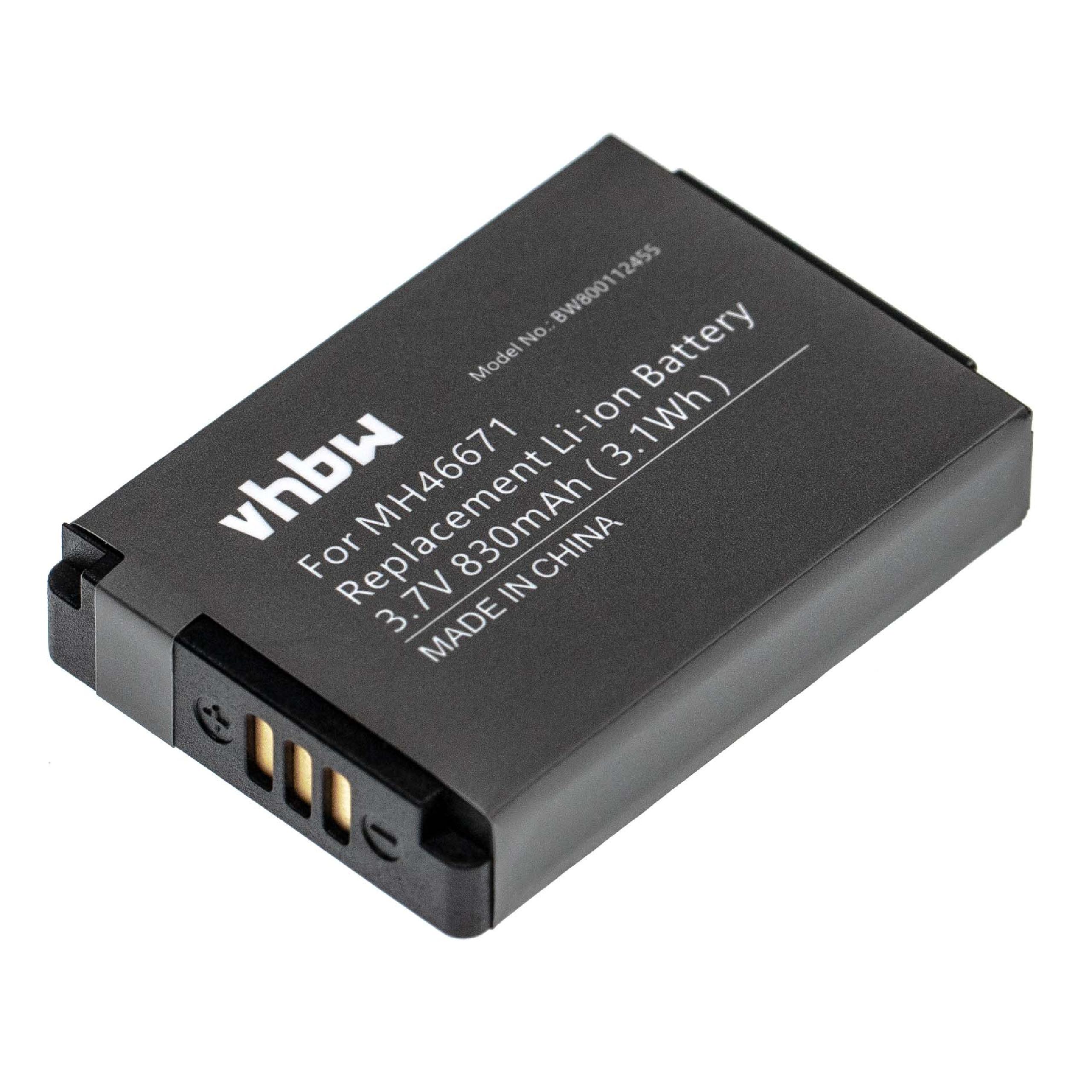 Bateria para Auscultador Sem Fios Parrot - vhbw 830 mAh 1.2V Li-Ion