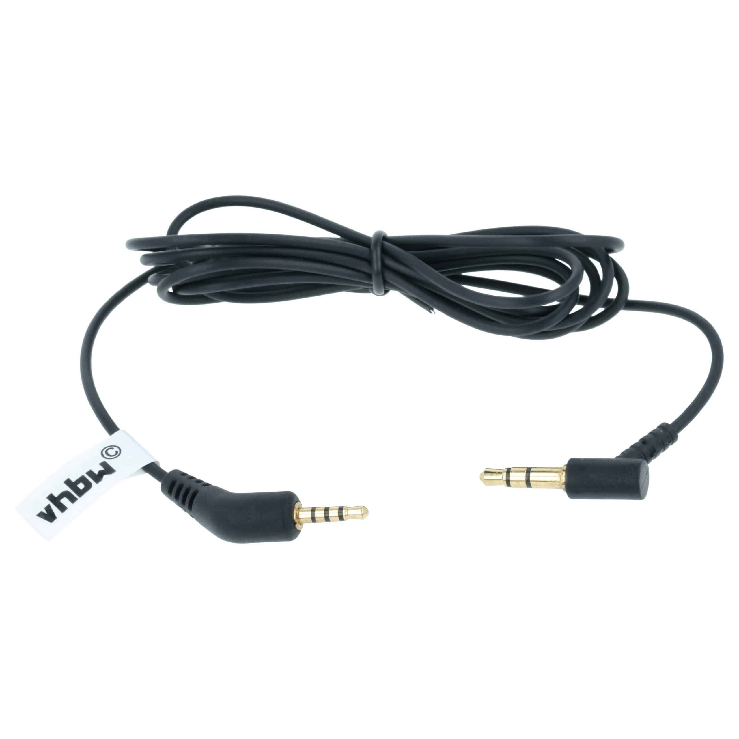 Cabo de Áudio para Auriculares Bose QuietComfort, 120 cm, vhbw - Image 3