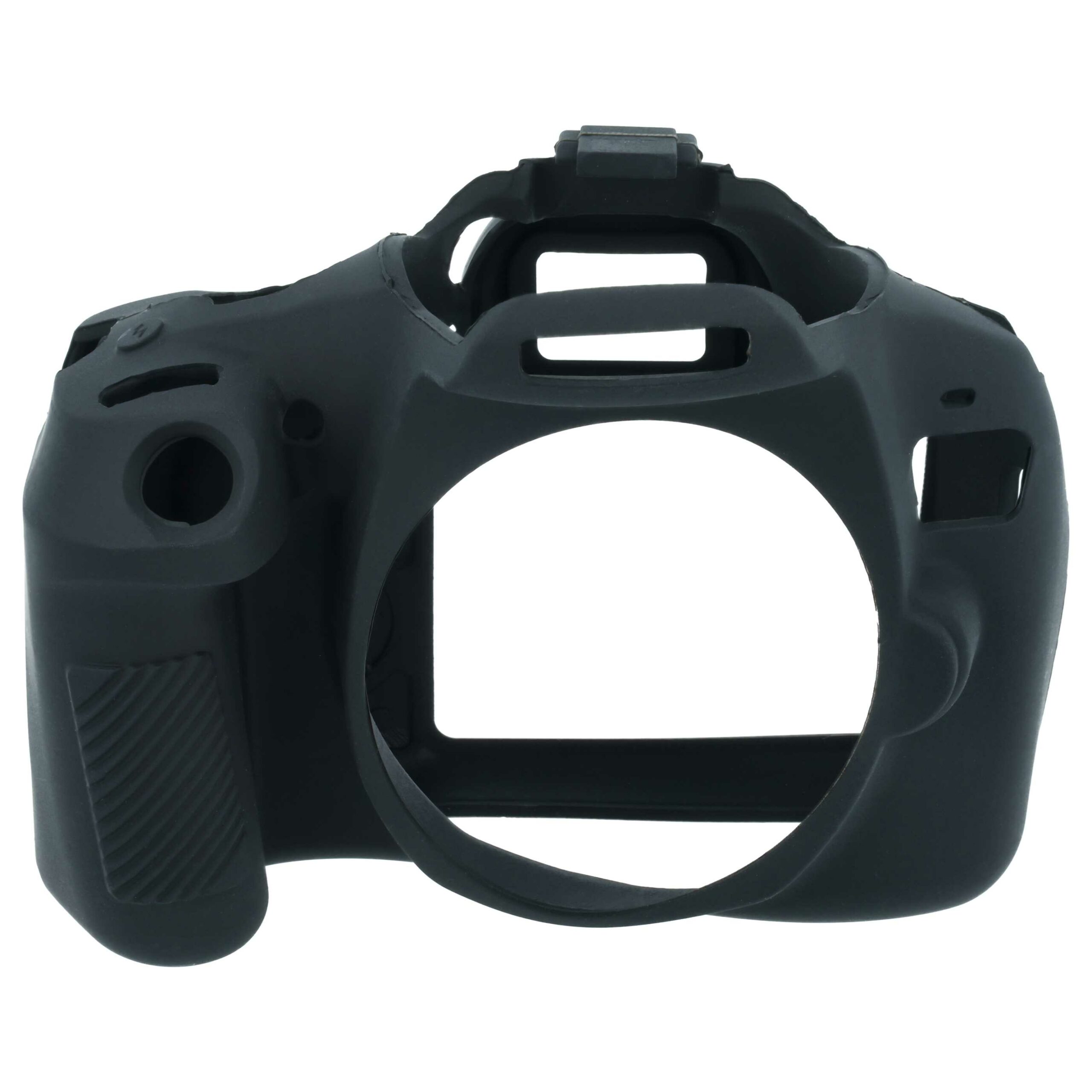 Capa Protetora em Silicone para Canon EOS Kiss X80 - Preta - Image 3