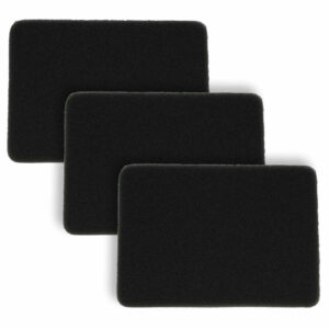 3x Filtros de Espuma para Aspirador Rowenta RS-RT4229 - vhbw