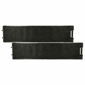 2x Filtro de Carvão Ativado de Substituição para Miele 11762540 - 49 x 11.3 x 2.8 cm